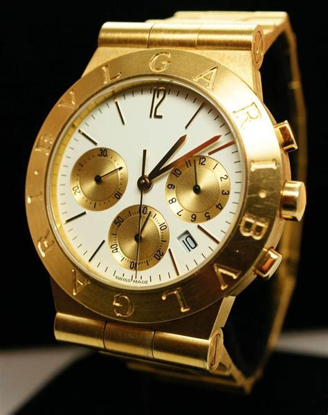 bulgari men's gold watches.